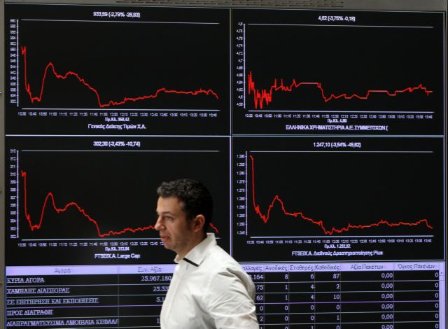 Πτωτικές τάσεις στο Χρηματιστήριο την Τετάρτη